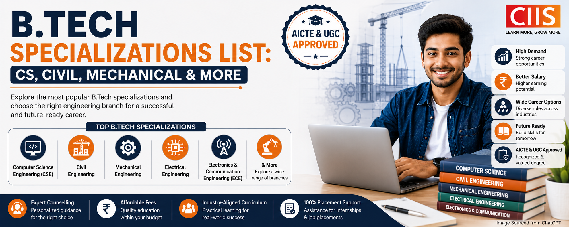 B.Tech Specializations List
