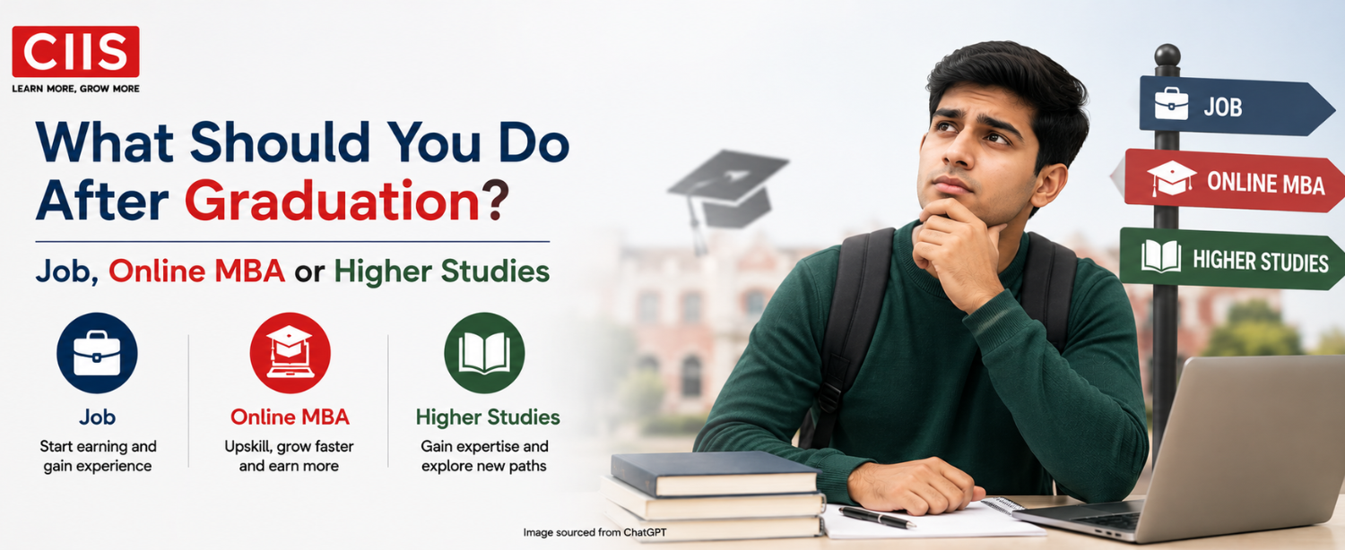 What Should You Do After Graduation? Job, Online MBA or Higher Studies 6 What Should You Do After Graduation? Job, Online MBA or Higher Studies